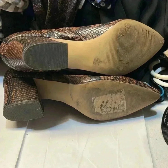 Steve Madden Jillian Snake Print  Boots - Picture 5 of 7